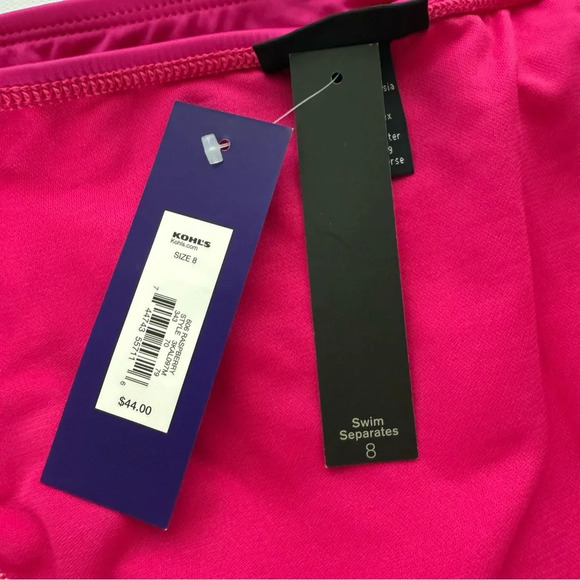 Apt. 9 Fuchsia Swim Skirt size 8. New with tags - Picture 5 of 7